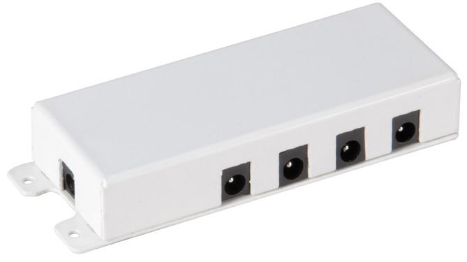 WAC White 6-Output Multiple Terminal Block