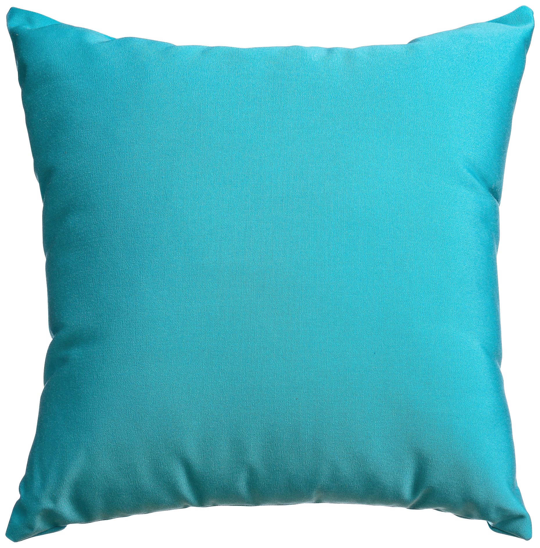Sunbrella® Aruba Blue 18" Square Indoor-Outdoor Pillow