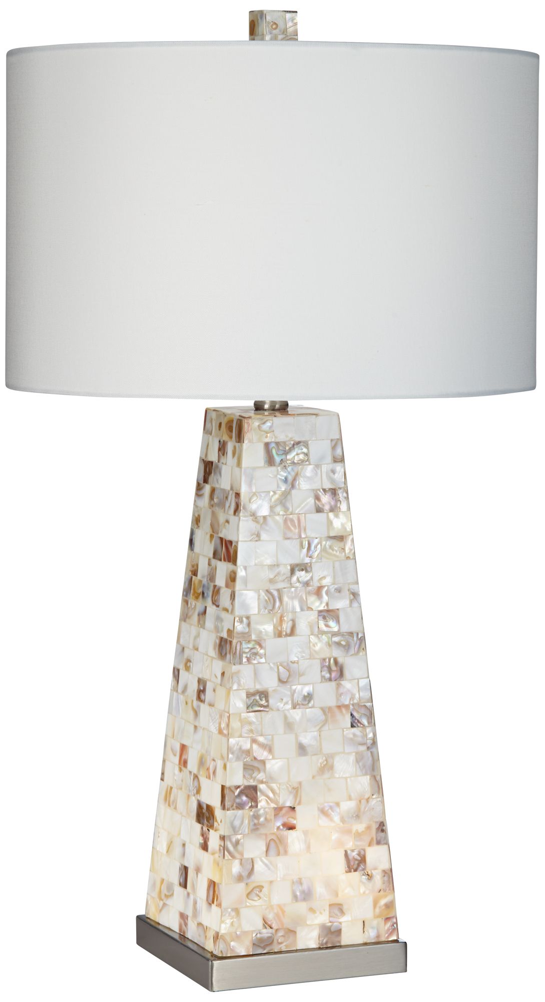 Lorin Mother of Pearl Table Lamp with Night Light - #5X913 ...