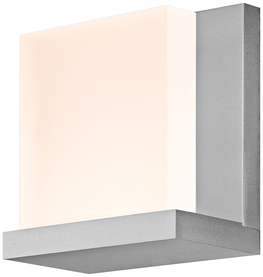 Sonneman Glow2 5 1/2" High Satin Aluminum LED Wall Sconce