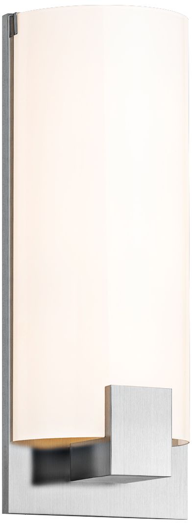 Sonneman Tangent Square 16 1/4" High Satin Chrome Sconce