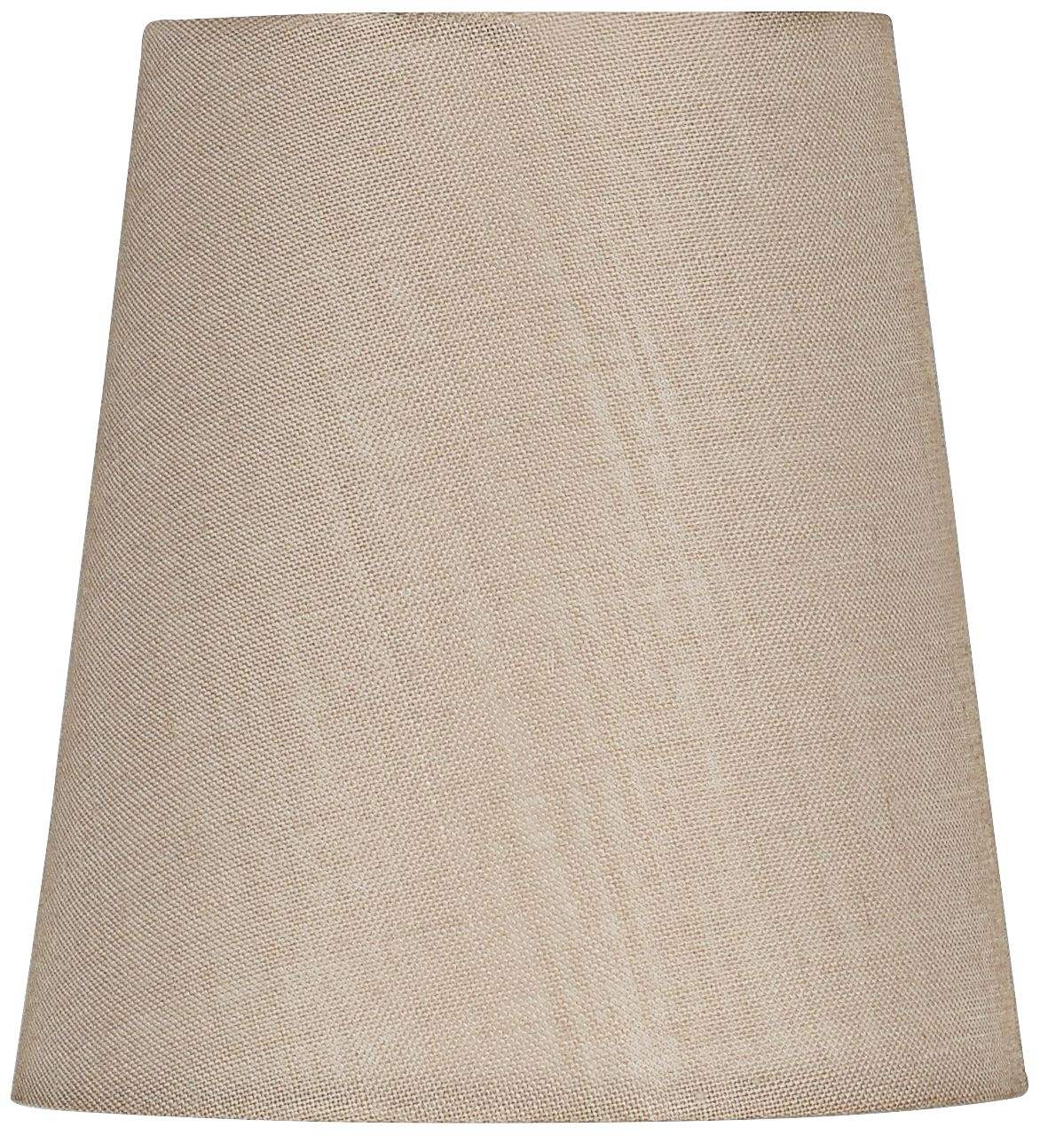 Beige Hardback Drum Shade 3x4x4.5 (Clip-On)