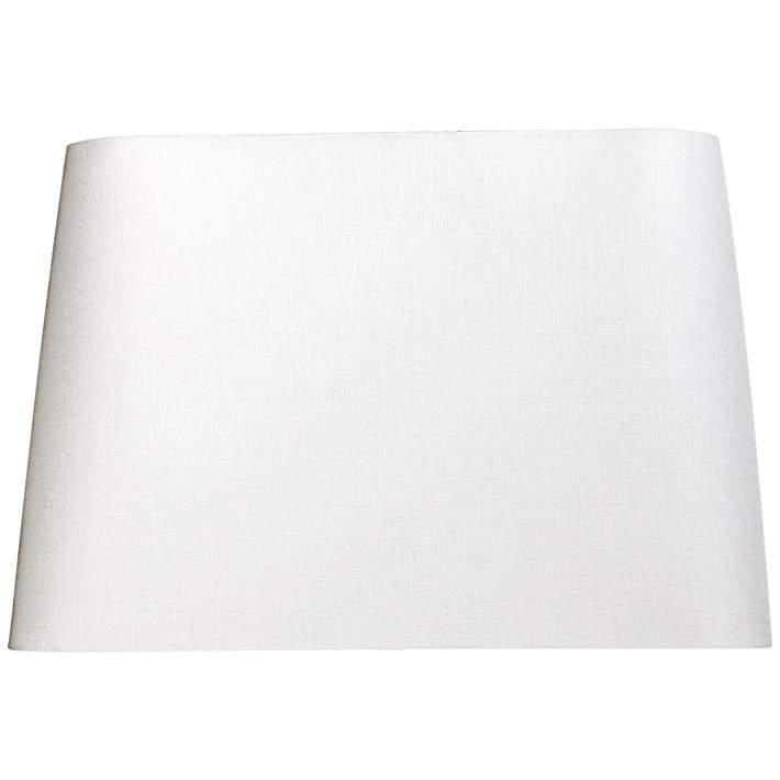 Off White Rectangular Shade 10 6x12 8x9, Rectangle Lamp Shade Off White