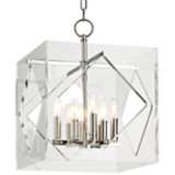 Hudson Valley Travis 16&quot; Wide Polished Nickel Pendant