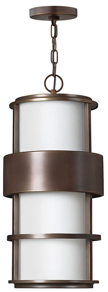 Hinkley Saturn Bronze 21 1/2" High Outdoor Hanging Light