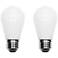 40W Equivalent Frosted 4W LED Dimmable Standard 2-Pack