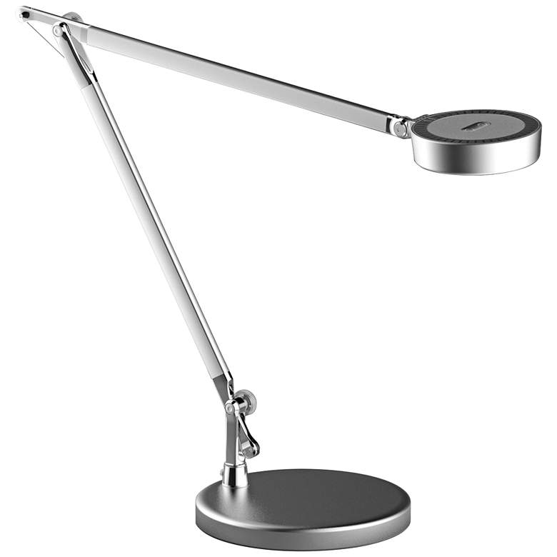 Gremle LED Adjustable Modern Desk Lamp in Silver - #60H49 ...