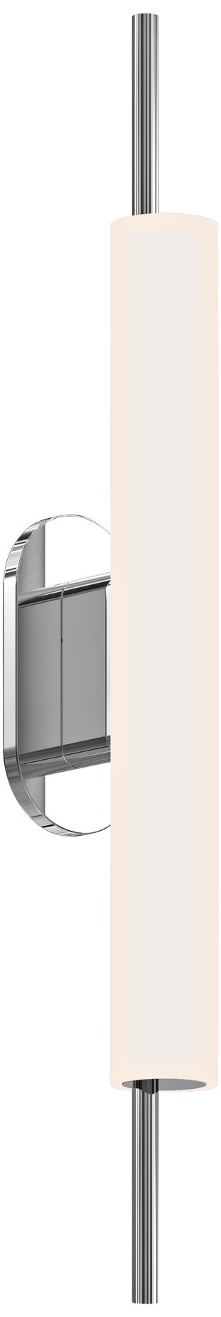 Piccolo Encore 24"H Polished Chrome LED Outdoor Wall Light