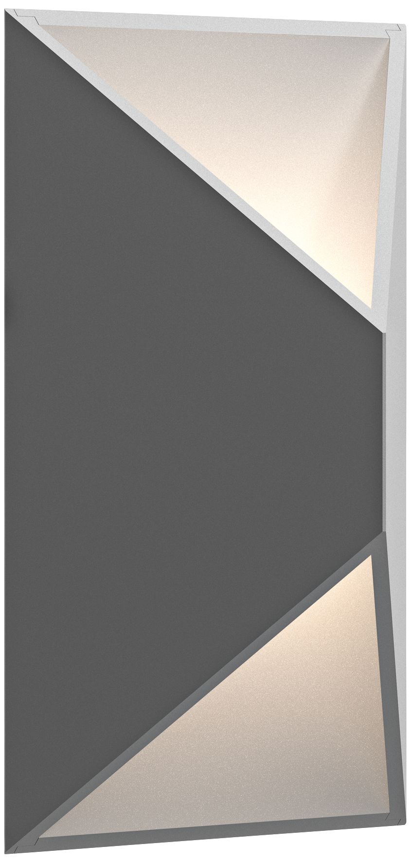 Inside Out Prisma 11" High Gray LED Outdoor Wall Light