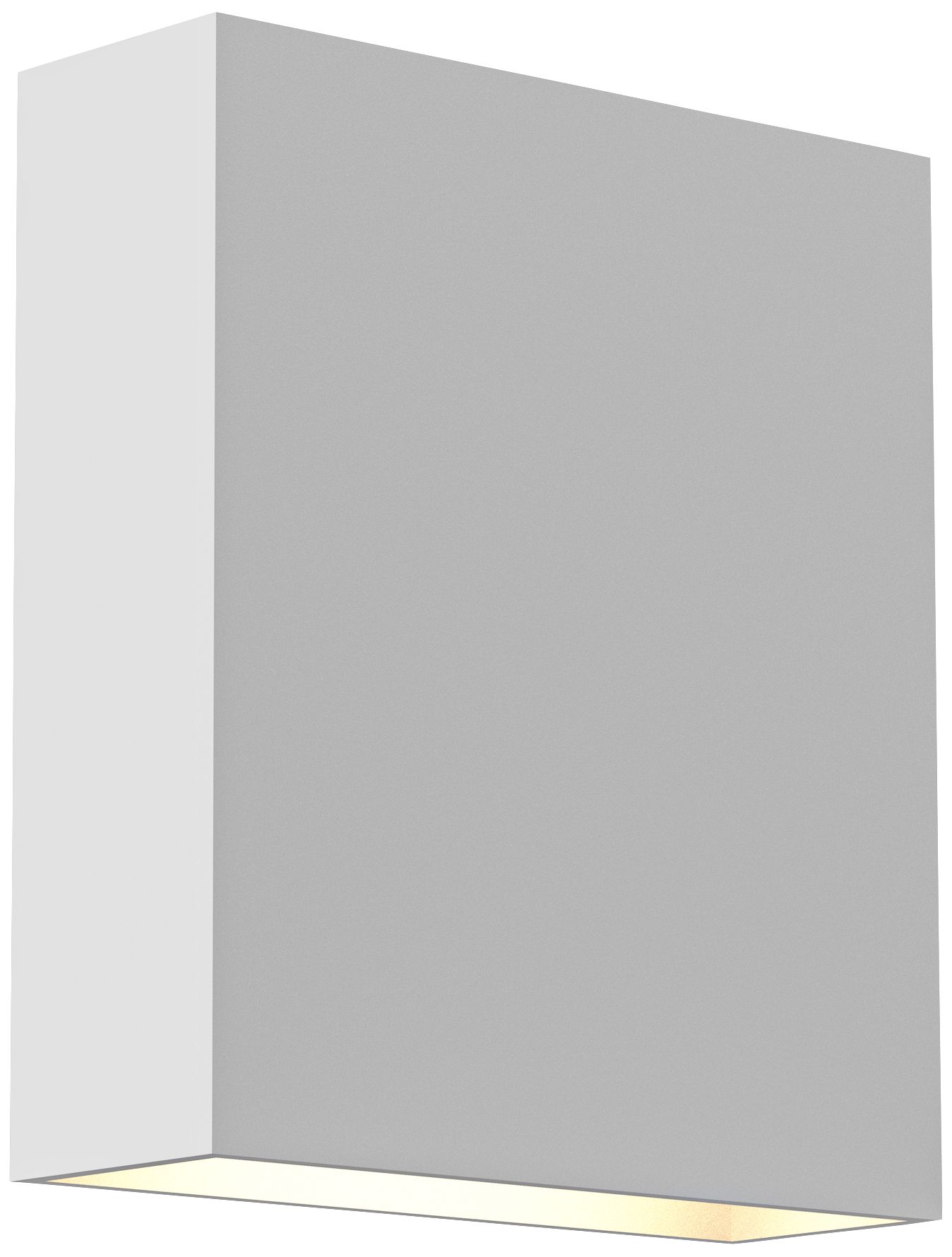 Inside Out Flat Box 7" High White LED Outdoor Wall Light