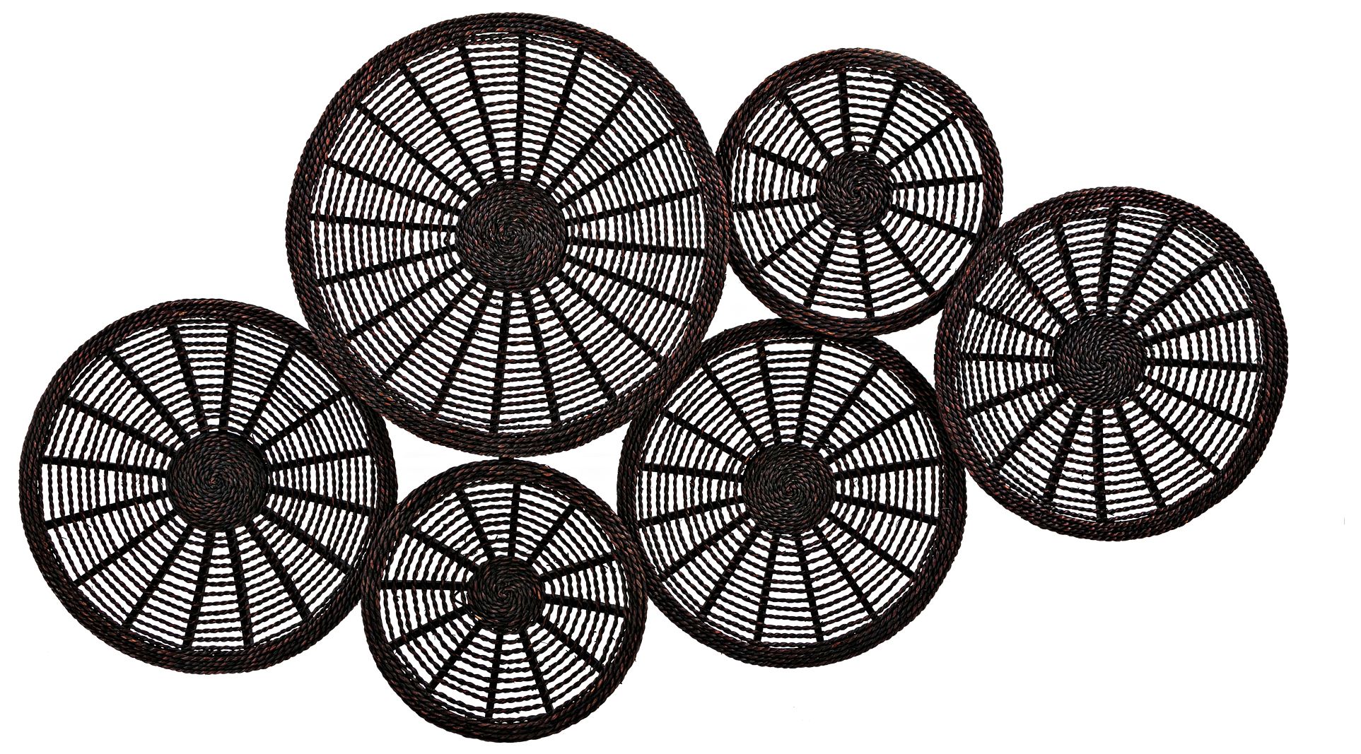 Uttar Dark Brown 54" Wide Wall Decor