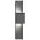 Inside Out Flat Box 25" High Gray 2-LED Outdoor Wall Light