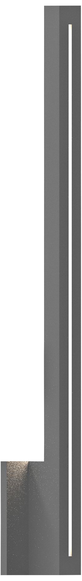 Inside Out Stripe 30" High Gray LED Outdoor Wall Light