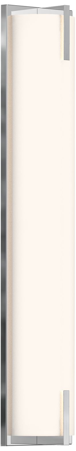 Sonneman New Edge 24" High Polished Chrome LED Wall Sconce