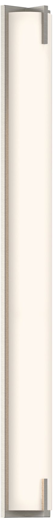 Sonneman New Edge 40" High Satin Nickel LED Bath Light