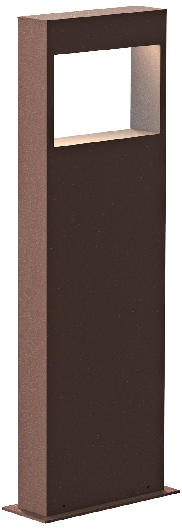 Inside Out Light Frames 22"H Textured Bronze LED Bollard