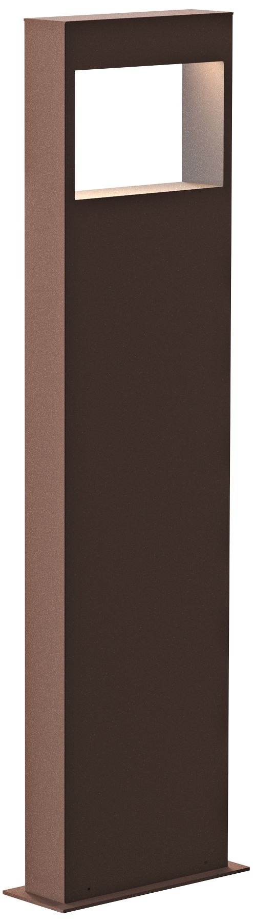 Inside Out Light Frames 28"H Textured Bronze LED Bollard