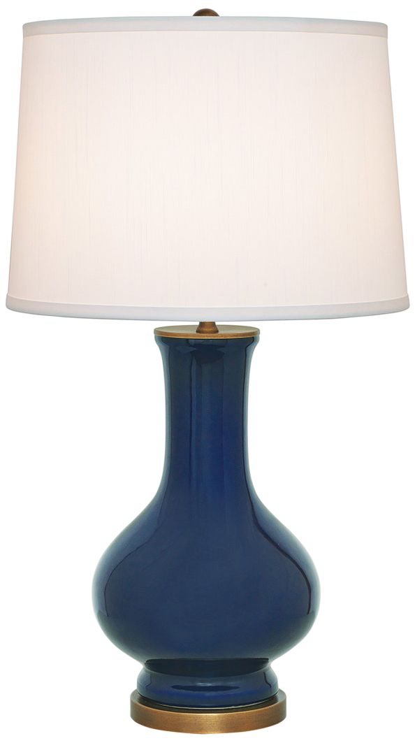 cobalt blue table lamp