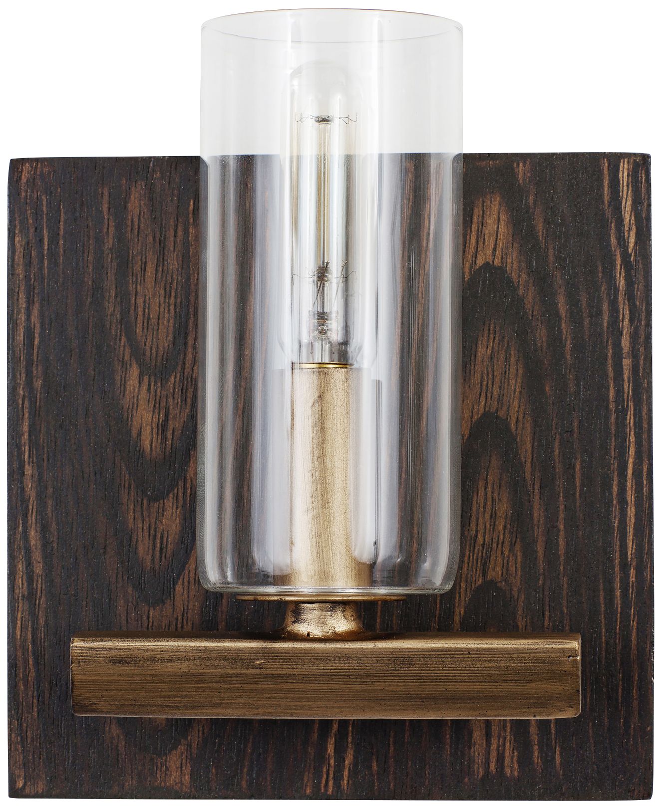 Varaluz Stesso 7" High Havana Gold Wall Sconce