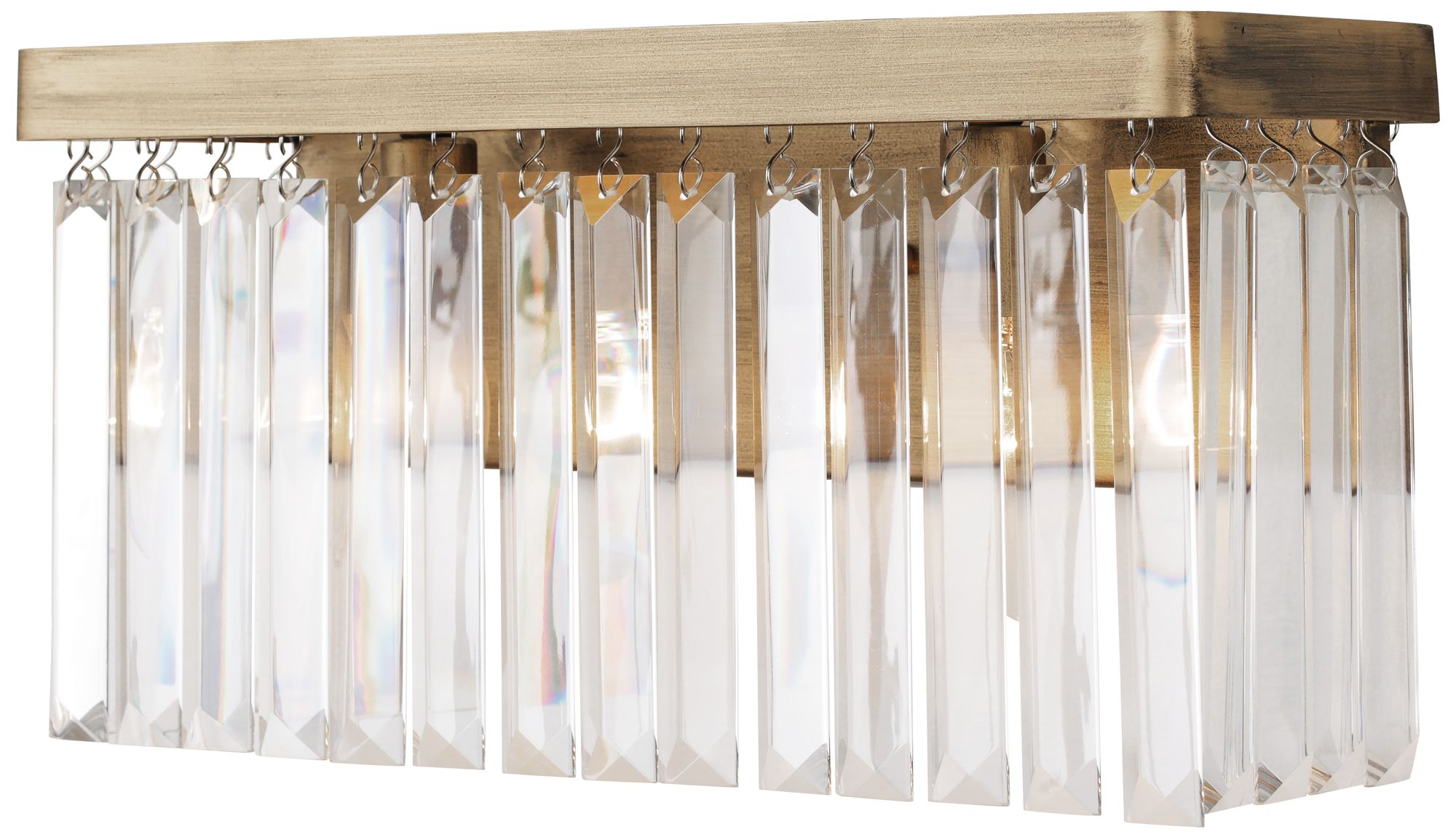 Varaluz Social Club 7 1/2"H 2-Light Havana Gold Wall Sconce