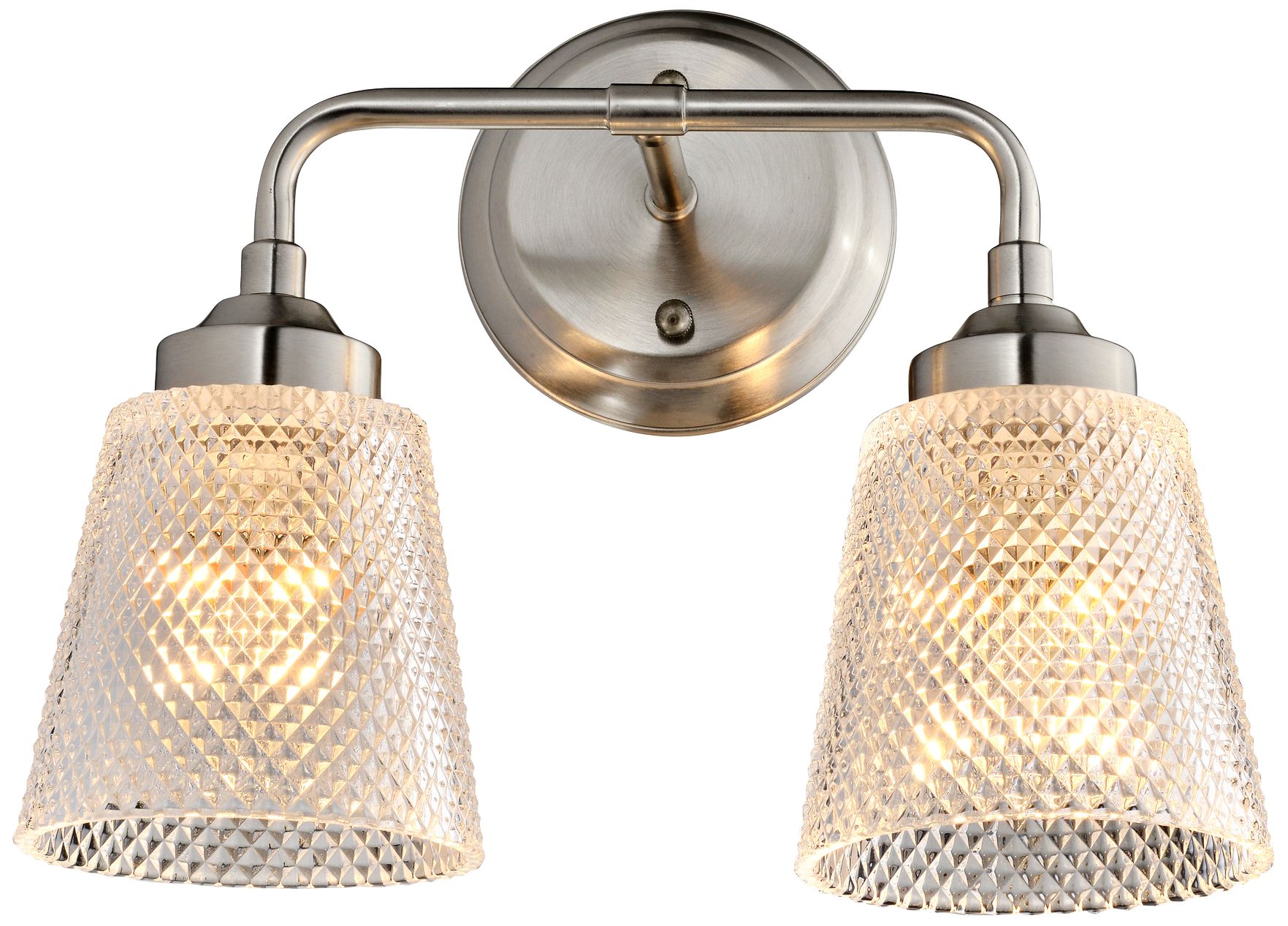 Varaluz Westport 11" High 2-Light Brushed Nickel Wall Sconce