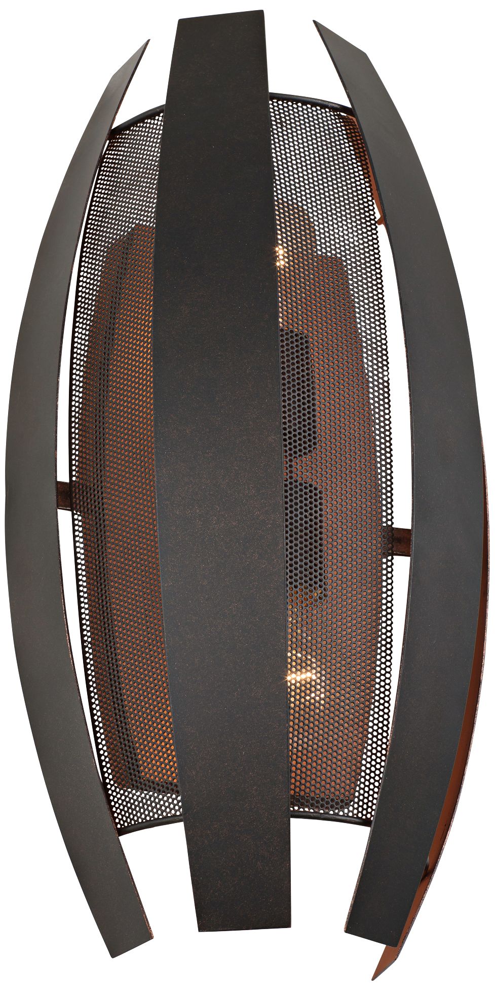 Varaluz Sawyers Bar 19"H 2-Light Two-Tone Copper Ore Sconce