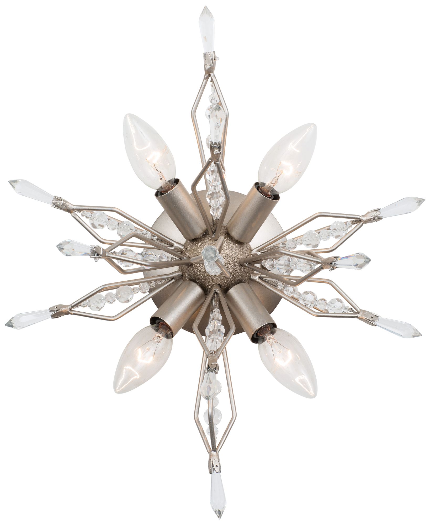 Varaluz Orbital 16" High 4-Light Gold Dust Wall Sconce