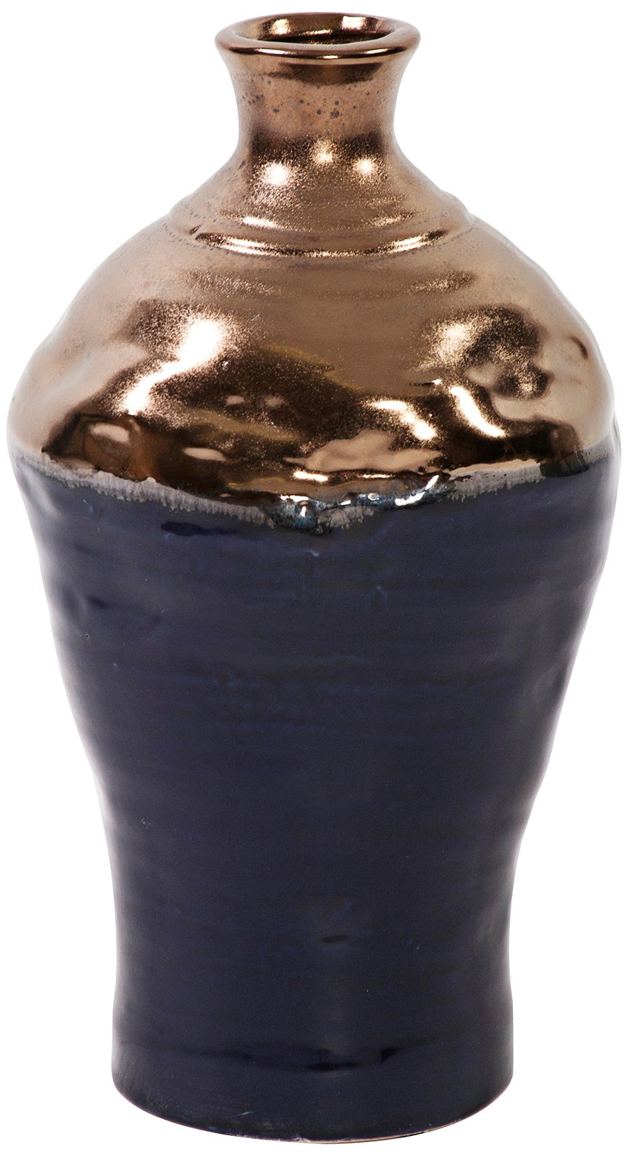 Howard Elliot Organic Midnight Blue 14 1/2" High Large Vase