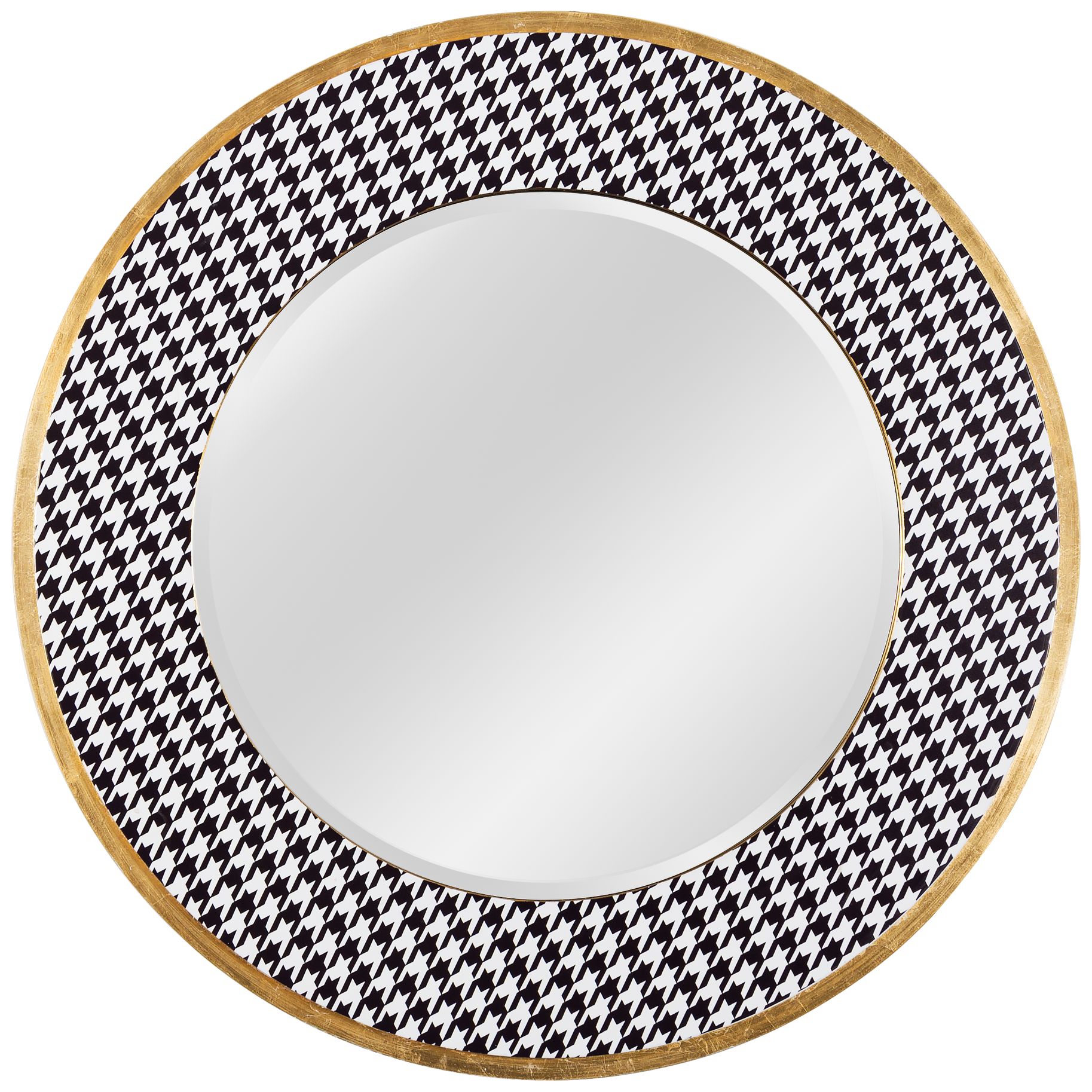 Varaluz Casa Azzezzi Gold Dust 30" Round Wall Mirror