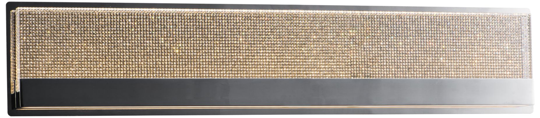 ET2 Sparkler 27 1/2" Wide Polished Chrome LED Bath Light