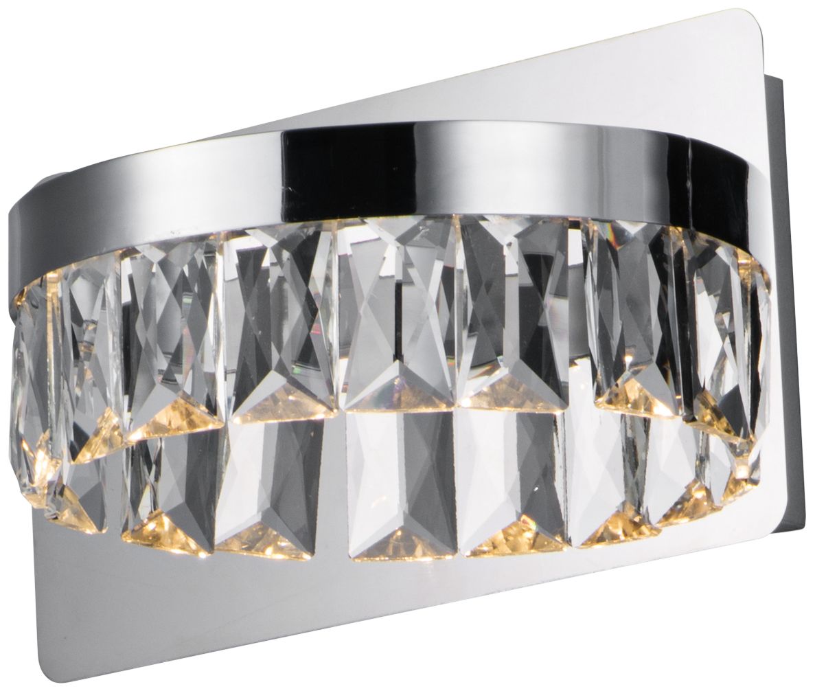 Maxim Icycle 5 1/2" High Polished Chrome LED Wall Sconce