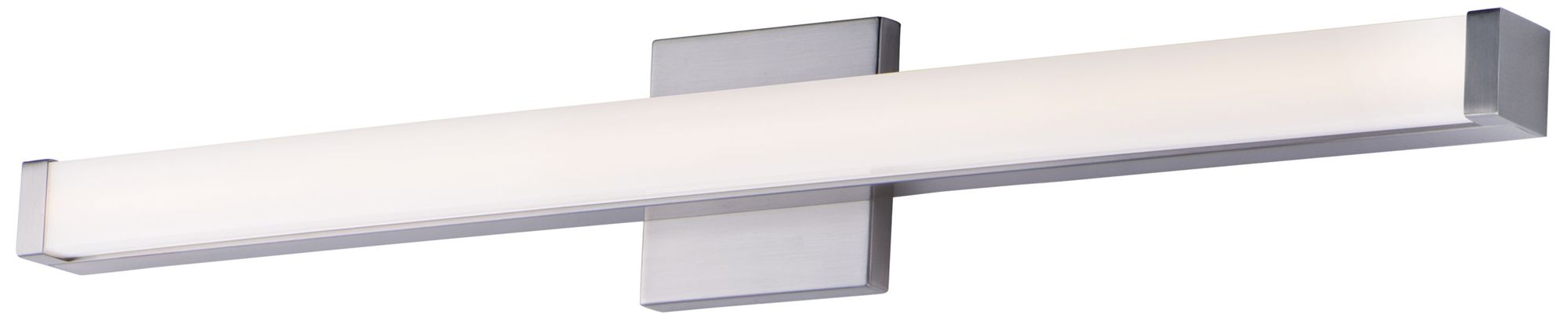 Maxim Spec Vanity 30" Wide Satin Nickel LED Bath Light