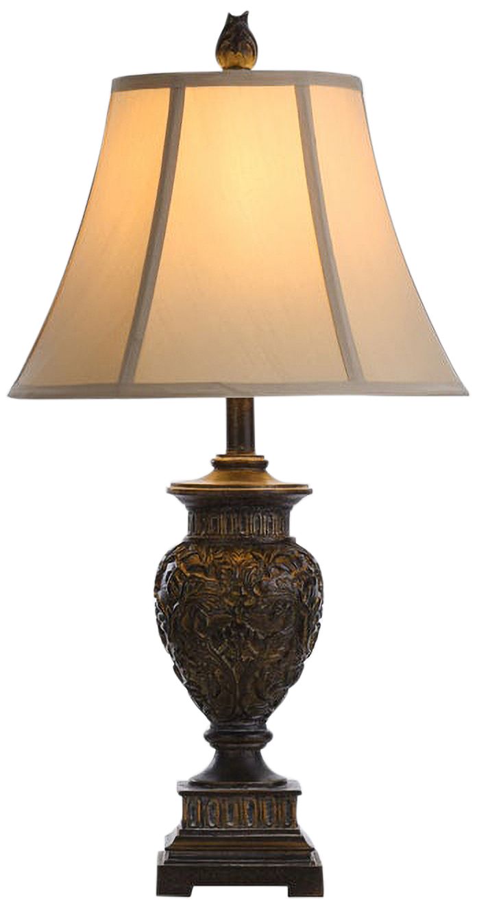 Passo Ambrose Dark Blue and Gold Table Lamp