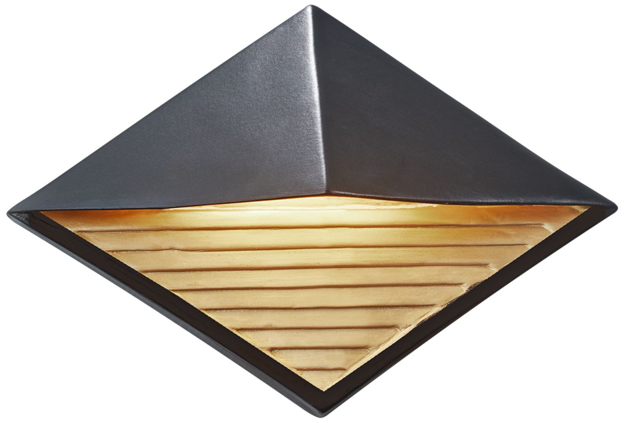 Ambiance Collection 8" High Black LED Outdoor Wall Light