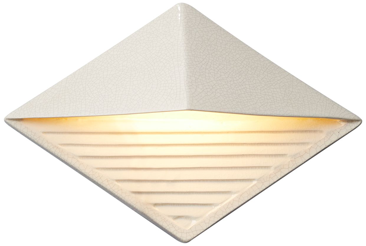 Ambiance Collection 8" High White LED Outdoor Wall Light