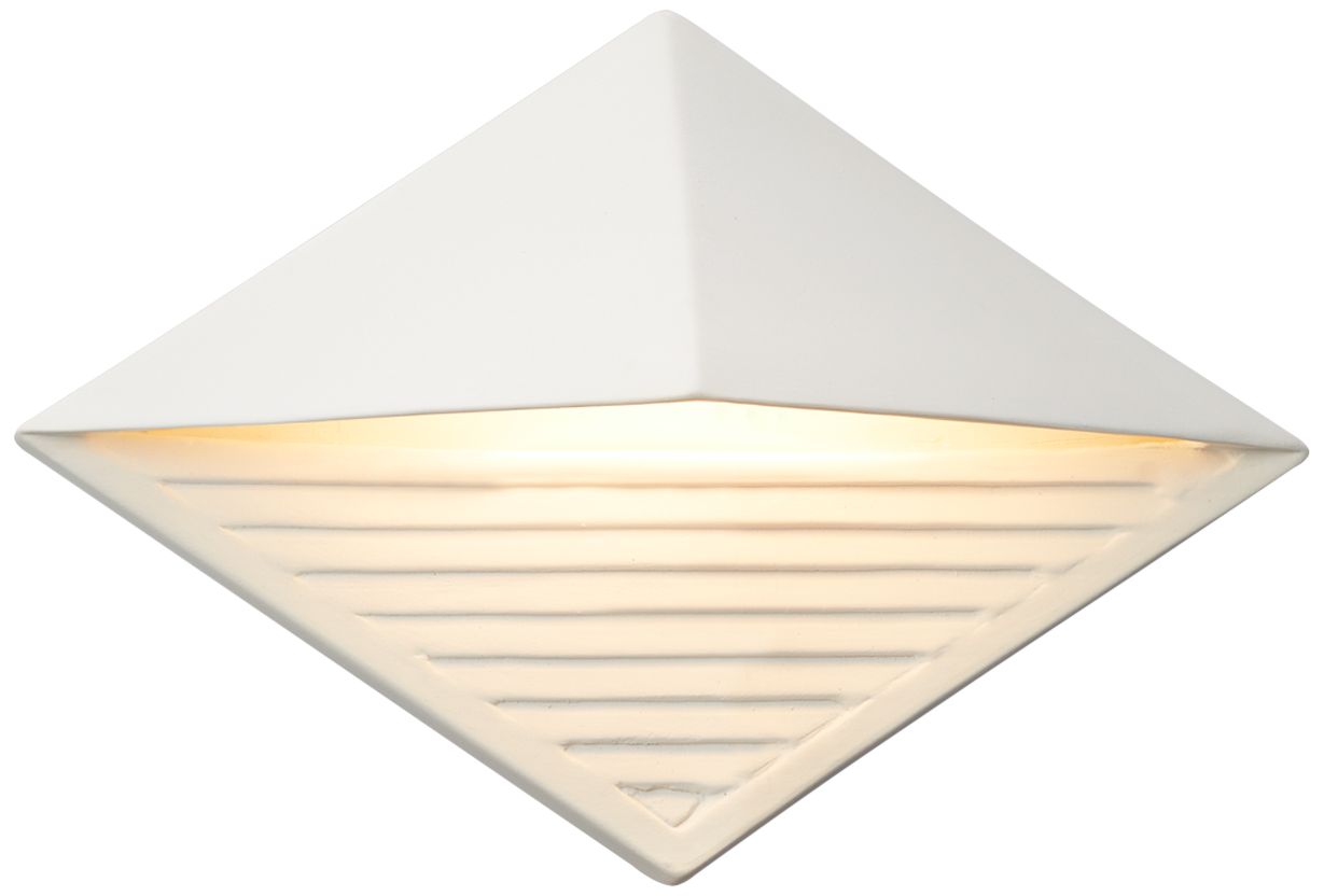 Ambiance Collection 8" High Bisque LED Outdoor Wall Light