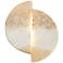 Ambiance Collection 9"H Greco Travertine LED Wall Sconce