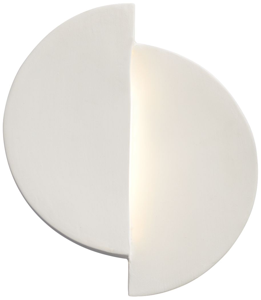 Ambiance Collection 9" High Bisque LED Wall Sconce