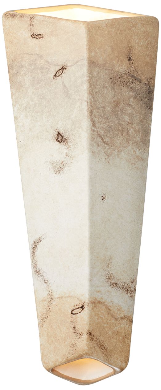 Ambiance Collection 17"H Greco Travertine LED Wall Sconce