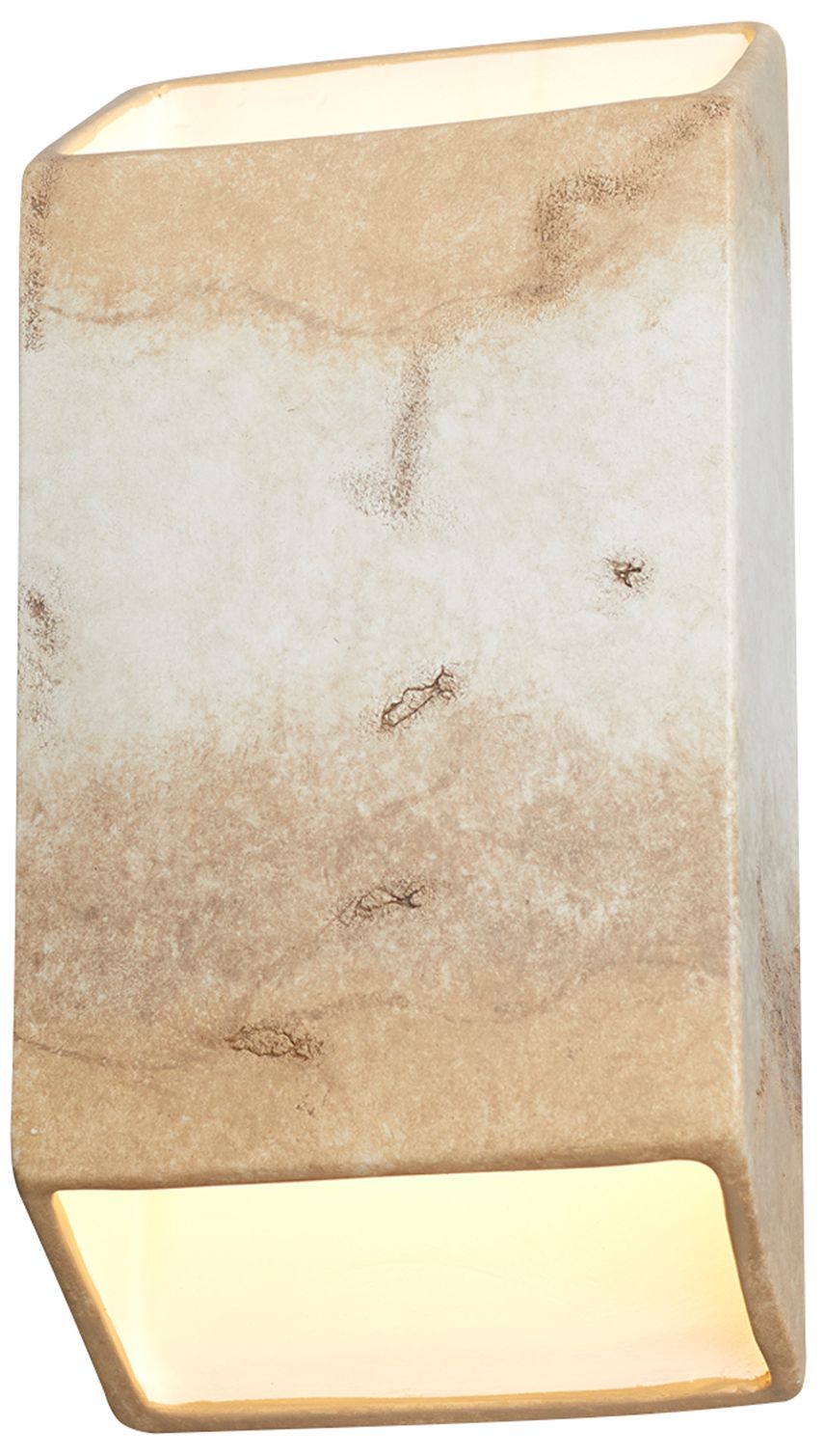 Ambiance Collection 14"H Greco Travertine LED Wall Sconce