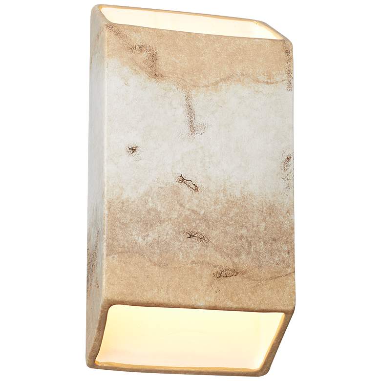 Ambiance Collection 14&quot;H Greco Travertine LED Wall Sconce