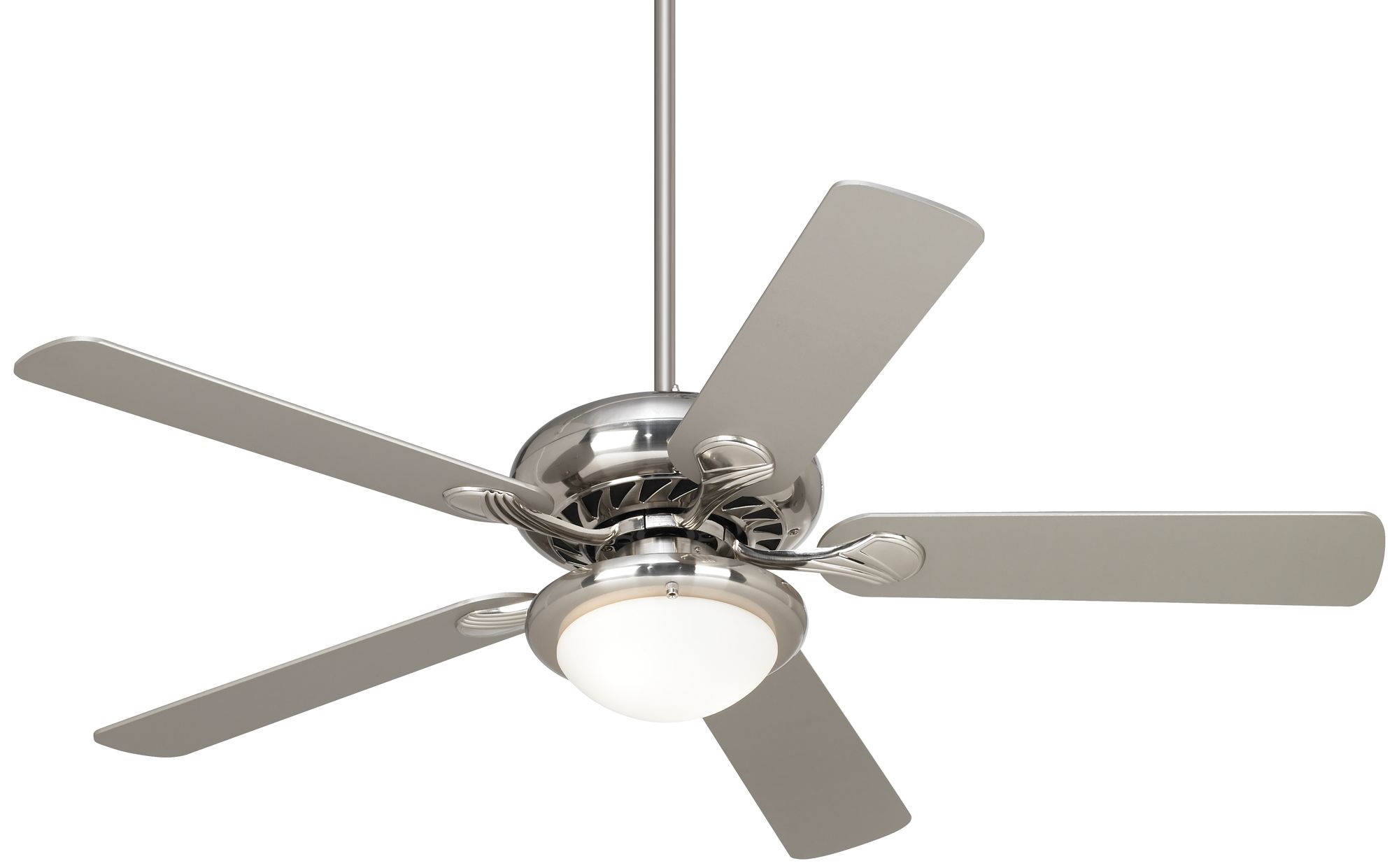 52 Casa Vieja Tempra Brushed Nickel Led Ceiling Fan 60x70