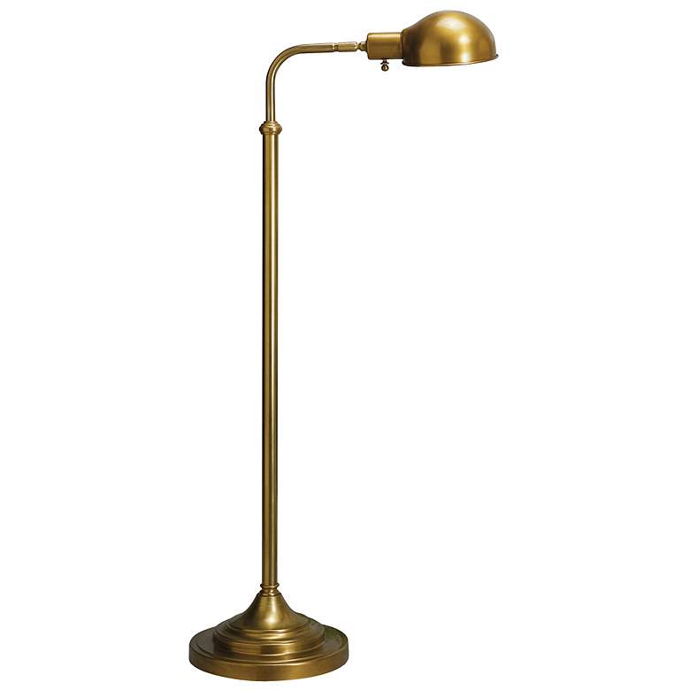 Robert Abbey Kinetic Antique Brass Pharmacy Floor Lamp - #61361 | Lamps