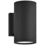 Hinkley Silo 8&quot; High Black LED Outdoor Wall Light