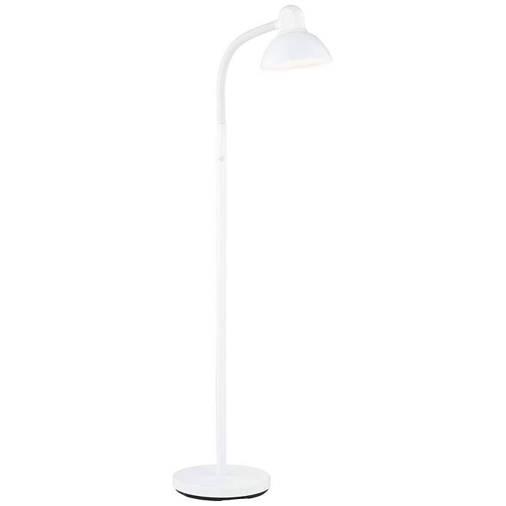 Adjustable Gooseneck Arm Floor Lamp In, Led Gooseneck Floor Lamp With Adjustable Height