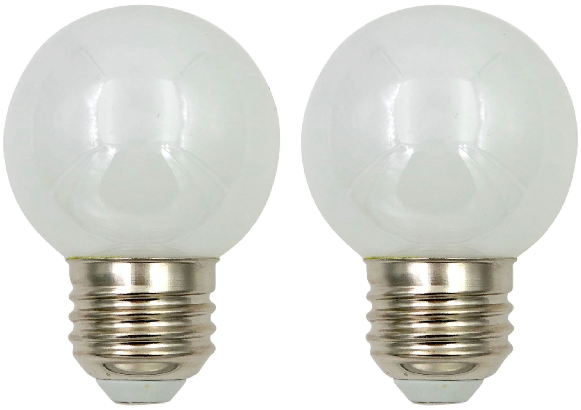 40W Equivalent Milky 4W LED 2700K Dimmable Standard 2-Pack