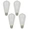 40W Equivalent Tesler Milky 4W LED Dimmable Standard 4-Pack