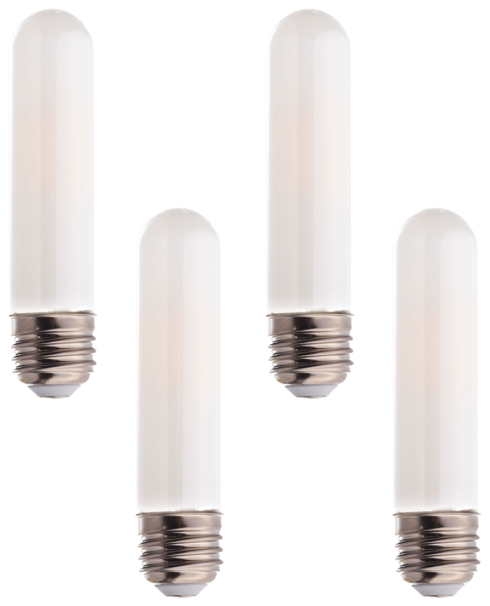 60W Equivalent Frosted 6W LED Dimmable Standard T10 4-Pack