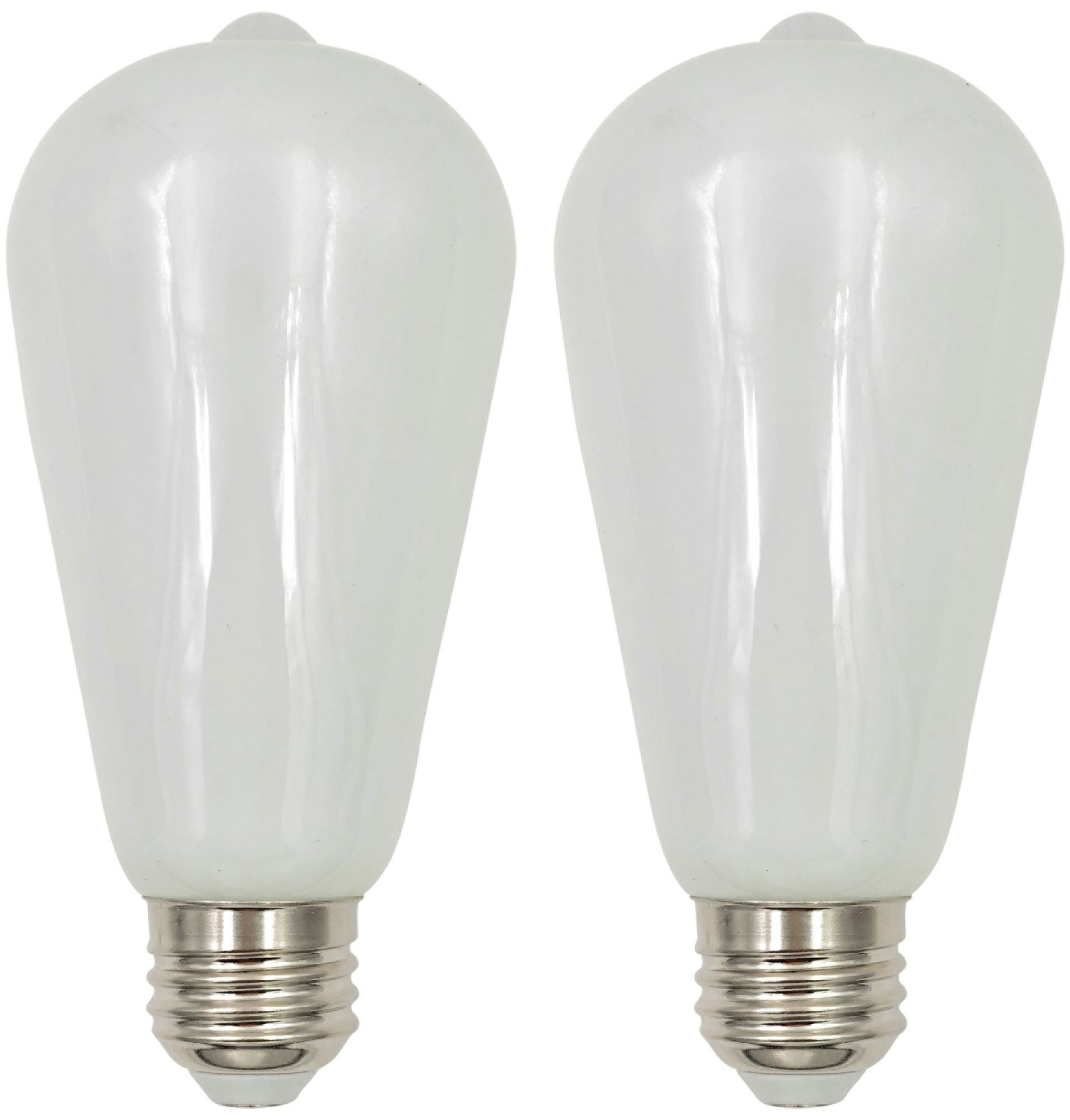 60W Equivalent Tesler Milky 7W LED Dimmable Standard 2-Pack
