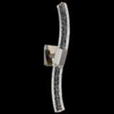 Allegri Athena 26&quot; High Modern Crystal LED Wall Sconce